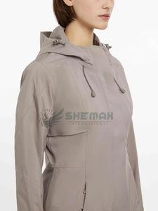 <b>waterproof</b> equestrian riding long coat for women horse riding warm windproof breathable durable outerwear stylish coat designe - Product Image 4