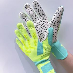 Gant de gardien de but de football en cuir professionnel respirant et pour la profession de gant de gardien de but de sports de plein air - Product Image 3