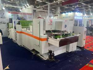 BOXMAC Online Automatic Flat Bed Punching Machine <b>Paper</b> Roll Die for Cup Blank Cutting New Condition PLC Components Complete Set - Product Image 5