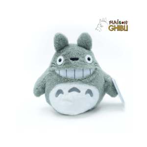 Figura de Peluche Sonriente de Mi Vecino Totoro, Talla M, 18 cm, Studio Ghibli, Cojín y Sofá de Peluche para Niños - Product Image 1