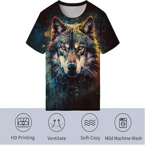 Venta al por mayor de Camisetas Personalizadas para hombre impresión por sublimación de alta calidad bajo demanda 100% poliéster longitud corta con logotipo frontal - Product Image 4