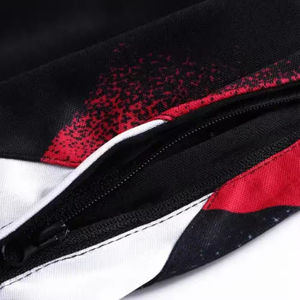 Nouveau design de vêtements de sport au prix d'usine Short de basket-ball professionnel de couleur noire unie - Product Image 5