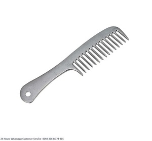 หวีแผงคออะลูมิเนียมพร้อมด้ามจับอุปกรณ์สัตวแพทย์ - Product Image 4