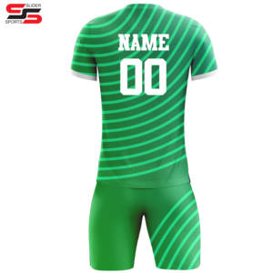 Maillot de football de qualité supérieure 2025 – Couleurs personnalisées, logo de marque imprimé, respirant, ensemble uniforme de football unisexe - Product Image 2