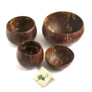 Engraved Natural <b>Coconut</b> <b>Bowls</b> Handmade in Vietnam for Eco Stores Wholesale - Product Image 3