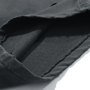 Pantalones cortos de precio razonable de servicios OEM para pantalones cortos desgastados último estilo de diseño personalizado Streetwear pantalones cortos desgastados - Product Image 5