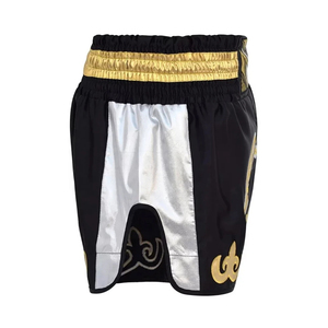 Short de Muay Thai de haute qualité, best-seller, 100% polyester, short de boxe, short de kickboxing pour enfants, design personnalisé, short de Muay Thai, short de MMA - Product Image 3