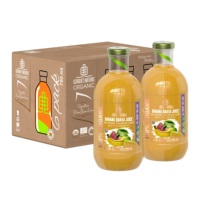 100% Biologische Banaan Guave Sap Natuurlijk Biologisch NFC Banaan Guave Sap In 200ml/300ml/750ml/1l Flessen