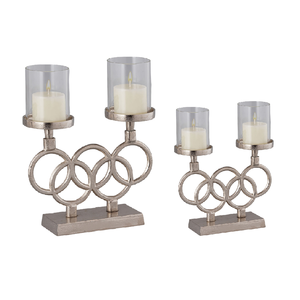 Portavelas de Metal de lujo hecho a mano para Pascua, toque decorativo sofisticado para interiores del hogar, perfección atemporal - Product Image 4