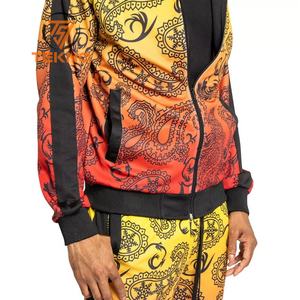 Chándal de sublimación para hombre con tejido suave estampado vibrante perfecto para deportes de gimnasio y ropa casual que ofrece comodidad y estilo - Product Image 6