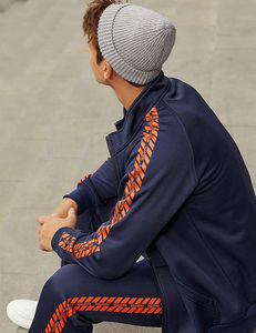 Brand Men Tracksuit Set <b>Full</b>-<b>Zip</b> <b>Sweatshirt</b> Jogger Sweatpants Warm Sports Suit Gym Training Wear - Product Image 3