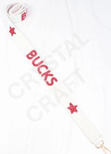 Customizable White Gold Seed Bead Bag Straps <b>Fashion</b> <b>Accessories</b> with Custom Shape and Design Beaded Purse Strap - Product Image 4