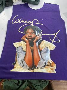 Camiseta de algodón de gran tamaño Big DTF Impresión Logo Top corto Ropa Tansy Industry 100% Algodón Fabricante Directo Precios bajos - Product Image 3