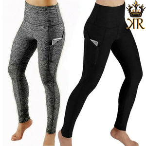 Mallas Deportivas de Cintura Alta para Mujer, Leggings con Bolsillos para Gimnasio, Ropa para Mujer - Product Image 1