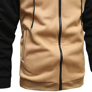2026 Customized Men's Zipper Hoodies 100% Cotton Breathable Thermal Winter Wear New Design Stylish and Warm for Casual Use - Product Image 4