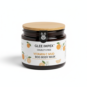 Masque pour le visage et le corps à la vitamine C sans cruauté Glee Impex |   Traitement éclaircissant hydratant antioxydant Voyage pour peaux mixtes sèches - Product Image 4