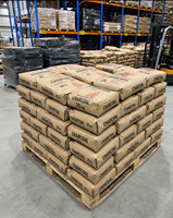 Sacs en papier kraft multi-parois personnalisables avec logo, haute résistance, capacité de charge de 50 kg, pour charbon de bois, briquettes de bois et charbon de bois en morceaux pour barbecue