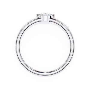 Anillo de Diamante de Lujo, Corte Marquesa, Cultivado en Laboratorio, Certificado IGI, VVS VS D E, Oro Blanco, Amarillo y Rosa de 14K, Anillo de Joyería Solitario para Regalo - Product Image 5