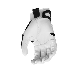 Guantes de bateo de béisbol de cuero de alta comodidad Agarre antideslizante Malla transpirable suave Acolchado interior Soporte de muñeca seguro para juegos - Product Image 2