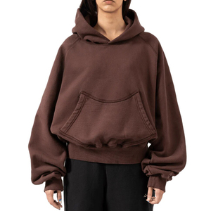 เสื้อฮู้ดผู้หญิงโอเวอร์ไซส์400ไหล่กันลมมีฮู้ดของผู้หญิง - Product Image 1
