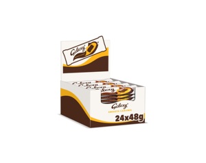 Barras de Chocolate Galaxy, Caramelo Suave y Chocolate con Leche, Caja al por Mayor, 24 x 48g - Product Image 1