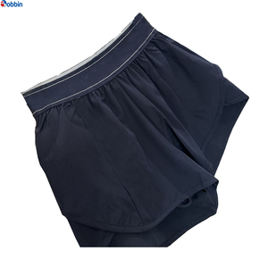 Pantalones Cortos Deportivos para Correr al Aire Libre, Calidad Premium, Color Sólido, Cintura Media Deportiva, Cintura Elástica, Poliéster Transpirable, Forro Polar - Product Image 4