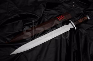 Hermoso cuchillo hecho a mano personalizado Funda de cuero espada de juguete regalo Ideal - Product Image 6