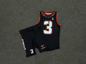 Vêtements de basket-ball personnalisés par sublimation, taille plus, maillot de basket-ball à séchage rapide, uniformes de basket-ball simples, shorts de basket-ball - Product Image 5