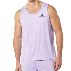 Débardeur Homme Léger en Coton Très Demandé pour la Gym, l'Entraînement et le Fitness – En Vente - Product Image 2