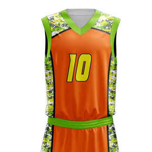 Maillot de basketball sublimé le plus vendu, haute qualité, personnalisable avec logo privé, respirant, séchage rapide, 100% coton - Product Image 4