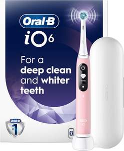 Brosse à dents rechargeable ORAL-B IO SERIES 6 rose 1CT - Product Image 6