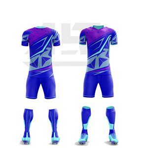 Uniforme de Fútbol Personalizado Premium, Camiseta y Pantalones Cortos Deportivos para Clubes, Escuelas, Academias y Competiciones, 100% Poliéster - Product Image 3