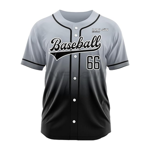 <b>Baseball</b> Jerseysublimation Blank Polyester Jersey Plus Size Feature Softball Jerseys for Sublimation Printing - Product Image 6