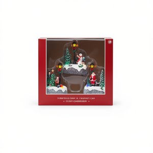 ไฟประดับตัวการ์ตูนคริสต์มาสคาเอมิงค์แบบคละรุ่น 487862-10x5.5x12ซม. พร้อมไฟส่องสว่าง - Product Image 2