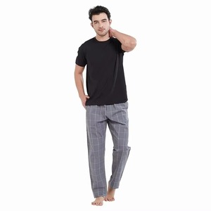 Ropa de dormir personalizada para hombre, pantalones de franela, pantalones cortos de algodón pesado con un estilo acogedor y sexy para marca privada - Product Image 6