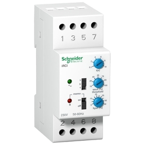 Relè di Protezione e Controllo Corrente SCHNEIDER ELECTRIC A9E21181 8A 230V 50/60Hz 1 OC - Product Image 1