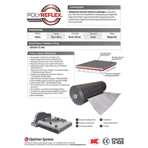 POLYREFLEX BLH-F (1,2x30 m) | Isolamento Termico per Pareti e Facciate, Tetti - Product Image 4