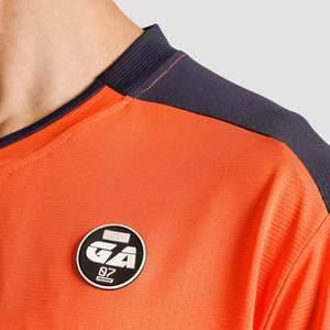 Conjunto de Uniforme de Fútbol Juvenil Personalizado Inferno Stride, Naranja, Poliéster, Mangas Cortas, Técnicas de Sublimación, Patrón con Número - Product Image 4