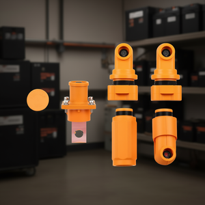Connecteur de batterie EG4, ensemble de fiches mâle/femelle, orange, accessoires de batterie WMB - Product Image 3