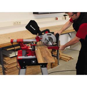 Sierra Ingletadora Eléctrica Deslizante de 1800W para Cortar Madera, Metal y Azulejos, de Grado Industrial y para Bricolaje, con Certificación GS - Product Image 1