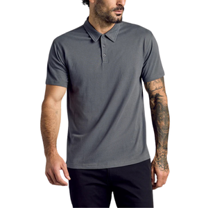 Polo de Primera Calidad, Corte Regular, Color Personalizado, Polo de Manga Corta para Hombre, 100% Algodón, Polo de Primera Calidad - Product Image 6