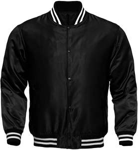 Chaqueta Bomber de satén personalizada de alta calidad, estilo callejero, estampado de camuflaje, procesamiento recubierto, clase superior según el tamaño - Product Image 2