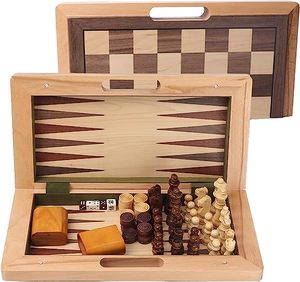 ชุดหมากรุกที่ขายดีที่สุด กระดานหมากรุกไม้พับได้ - Product Image 2