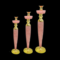 Porte-bougie en métal durable, résistant à la chaleur et écologique, couleur personnalisée pour la décoration de la maison, les mariages, les célébrations de Pâques