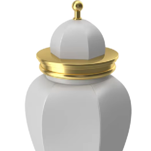 Urna de latón para cenizas humanas/urna de latón para cenizas de mascotas/urna conmemorativa de latón urna decorativa para exhibición en el hogar urna de entierro de latón - Product Image 1