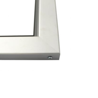Cadres muraux en métal personnalisés en aluminium léger élégant porte-affiche personnalisé