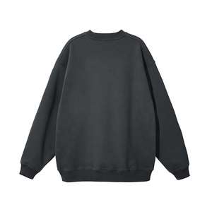 เสื้อคอกลมมีฮู้ดยาวเปิดไหล่ปล่อยแบบลำลองสำหรับผู้หญิงเสื้อผ้าแนวสตรีทเสื้อมีฮู้ดโอเวอร์ไซส์สำหรับฤดูใบไม้ผลิโลโก้ออกแบบได้ตามต้องการ - Product Image 5