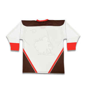 Maillot de hockey sur glace en maille personnalisable de la meilleure qualité vêtements de sport OEM OEM logo brodé personnalisé impression d'uniformes d'équipe pour adultes - Product Image 4