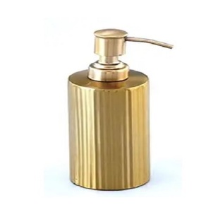 Conception et taille personnalisées Distributeur de savon en métal enduit de poudre noire Lavage à la main Article de salle de bain Meilleur prix Distributeur de savon en métal noir - Product Image 4