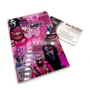 Azulejos de pestañas acrílicas con logotipo personalizado de Halloween con imanes para pinzas diseño sostenible personalizado escarabajo jugo Boo Lash Tiles - Product Image 1